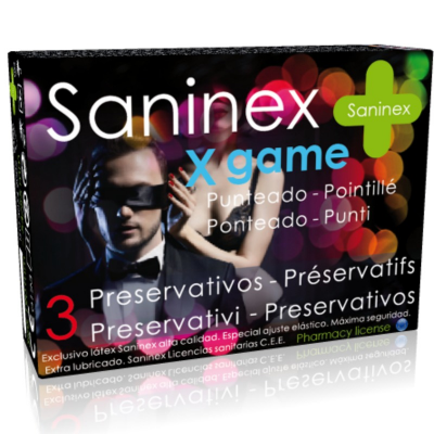 PROFILATTICI SANINEX "X GAME" DOTTED 3 PEZZI