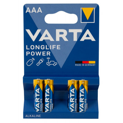 4 Varta AAA Batterie