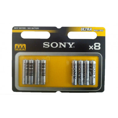 SONY Blister 8 batterie stilo AA Ultra 1,5V